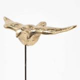 Set Of Three Gold Bird Sculptures - Homeroots - Flyclothing LLC