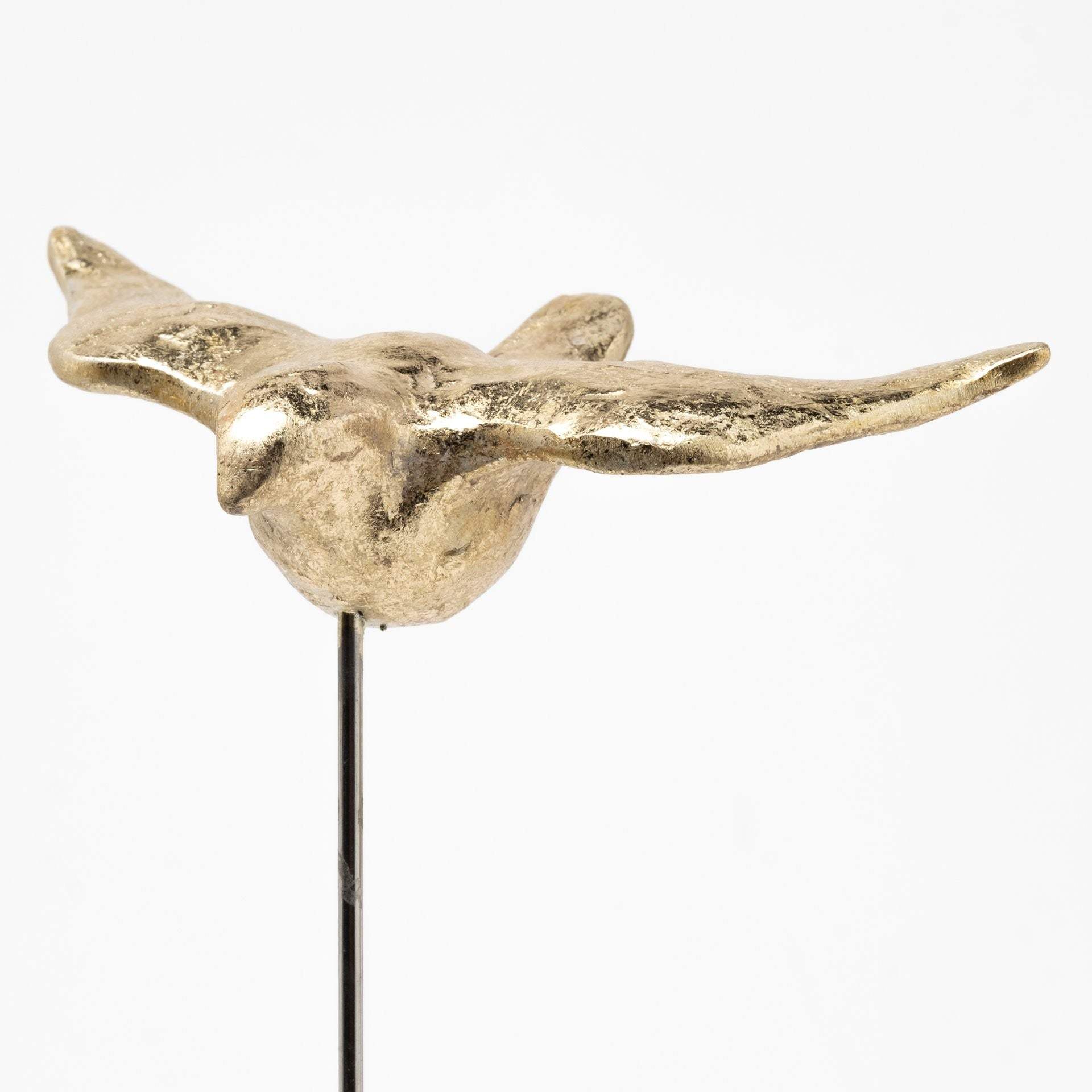 Set Of Three Gold Bird Sculptures - Homeroots - Flyclothing LLC