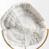 Petite White And Gold Coastal Sculpture - Homeroots - Flyclothing LLC