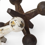 Set Of Three Iron Jack Sculptures - Homeroots - Flyclothing LLC