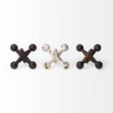 Set Of Three Iron Jack Sculptures - Homeroots - Flyclothing LLC