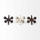 Set Of Three Iron Jack Sculptures - Homeroots - Flyclothing LLC