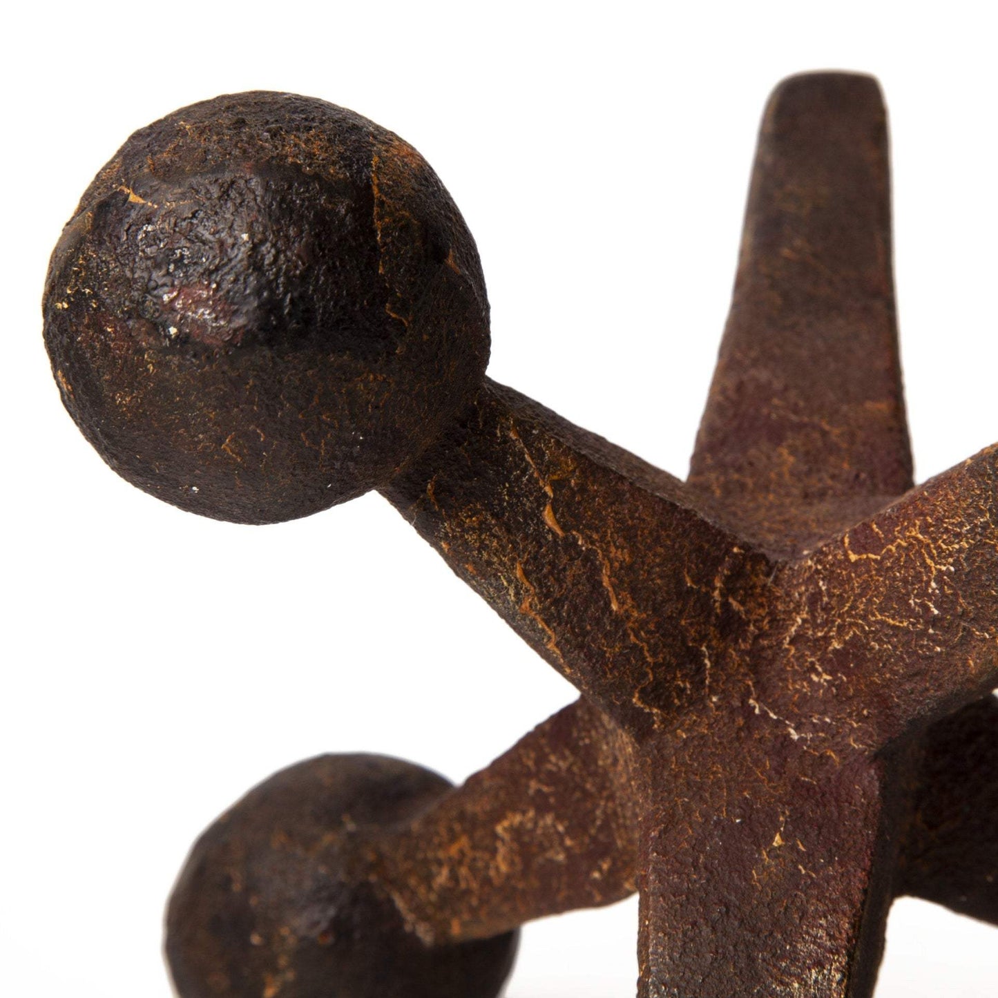 Set Of Three Iron Jack Sculptures - Homeroots - Flyclothing LLC