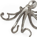 Petite Silver Resin Octopus Sculpture - Homeroots - Flyclothing LLC