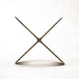 6" Gold Metal Geometric Orb Tabletop Sculpture - Homeroots - Flyclothing LLC