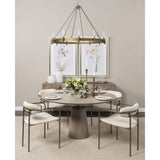 6" Gold Metal Geometric Orb Tabletop Sculpture - Homeroots - Flyclothing LLC