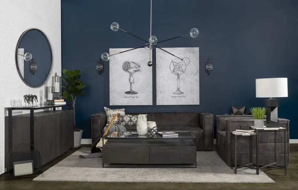 Petite Silver Metal Chain Link Sculpture - Homeroots - Flyclothing LLC