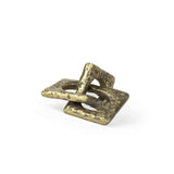 Handcrafted Rustic Gold Large Abstract Sculpture - Homeroots - Flyclothing LLC