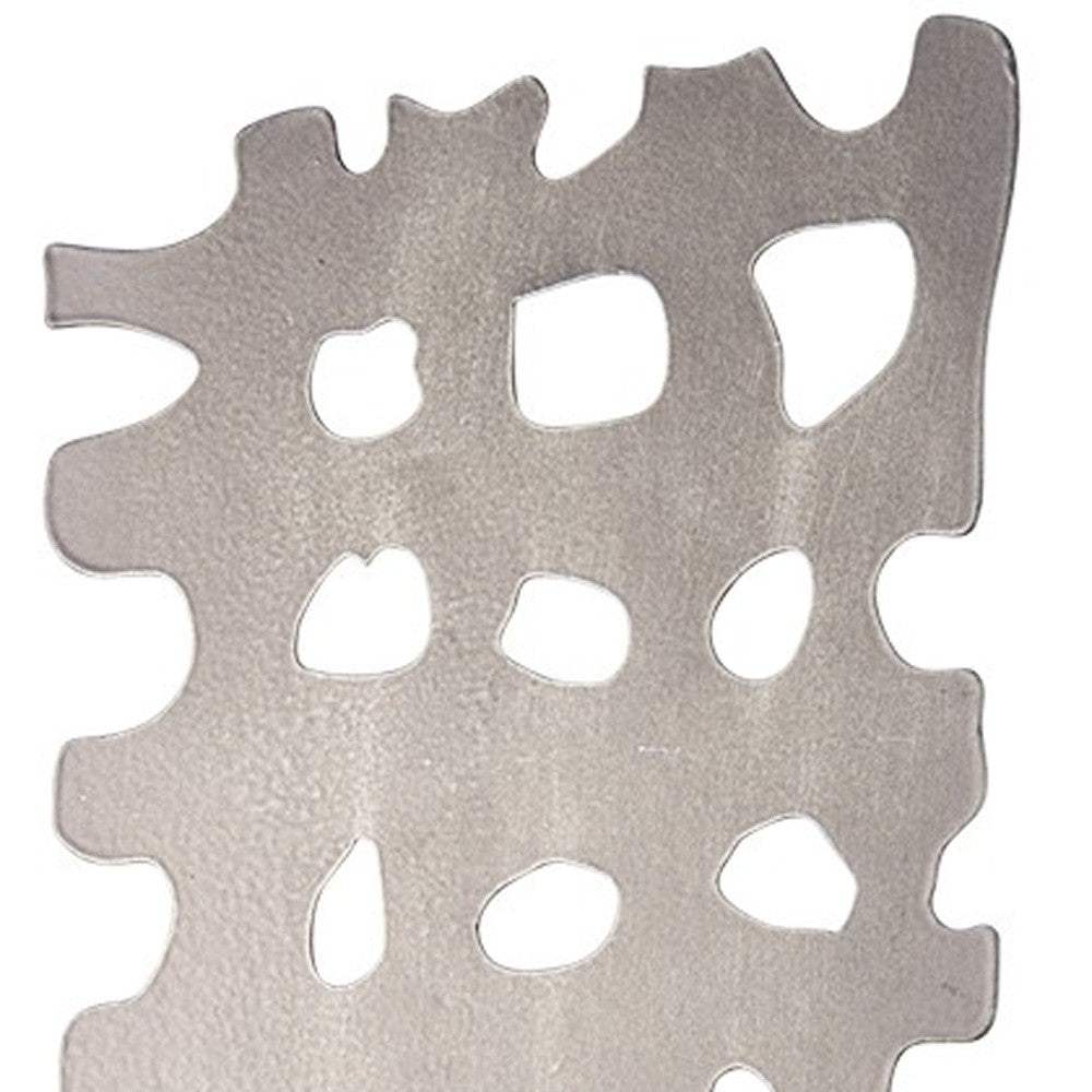 Gray Metal Decor Piece - Homeroots - Flyclothing LLC
