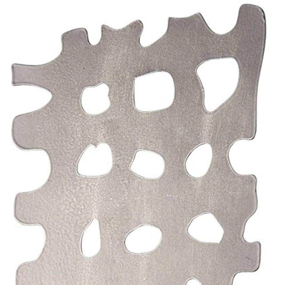 Gray Metal Decor Piece - Homeroots - Flyclothing LLC