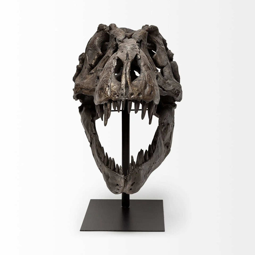 Authentic Replica T Rex Skull Sculpture - Homeroots - Flyclothing LLC
