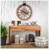 8" Rustic Metal X Decorative Sculpture - Homeroots - Flyclothing LLC