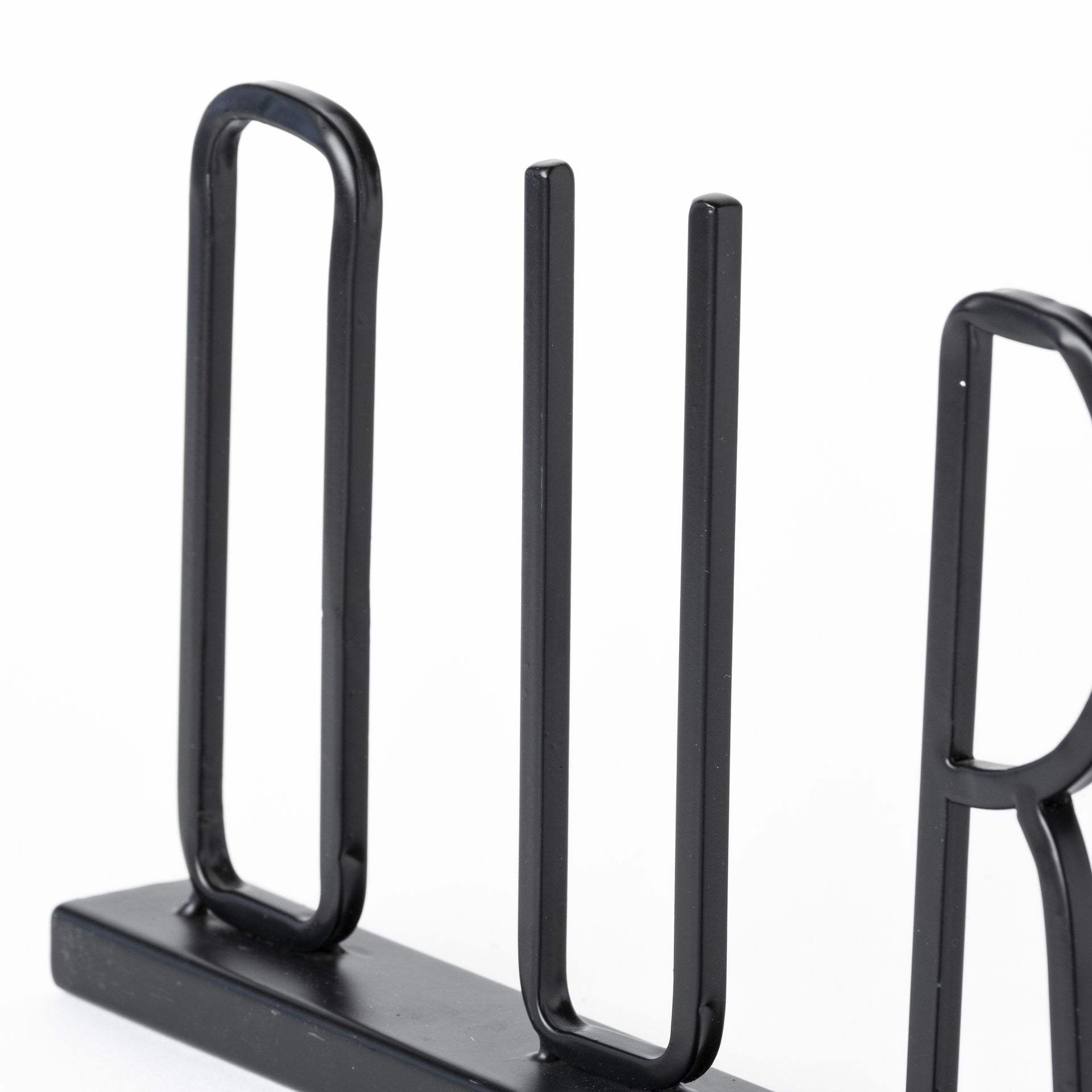 24" Black Metal Our Nest Tabletop Sculpture - Homeroots - Flyclothing LLC