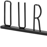 24" Black Metal Our Nest Tabletop Sculpture - Homeroots - Flyclothing LLC