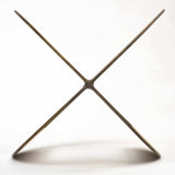 Gold Metal Geometric Decor Piece - Homeroots - Flyclothing LLC