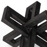 Set Of Three Black Metal Decorative Jacks - Homeroots - Flyclothing LLC