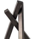 Petite Black Metal Geometric Decor Piece - Homeroots - Flyclothing LLC
