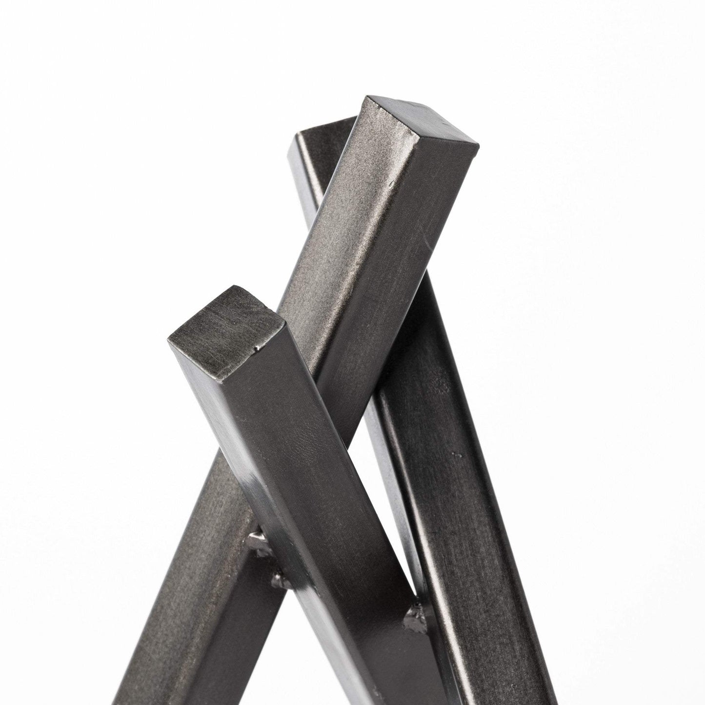 Petite Black Metal Geometric Decor Piece - Homeroots - Flyclothing LLC