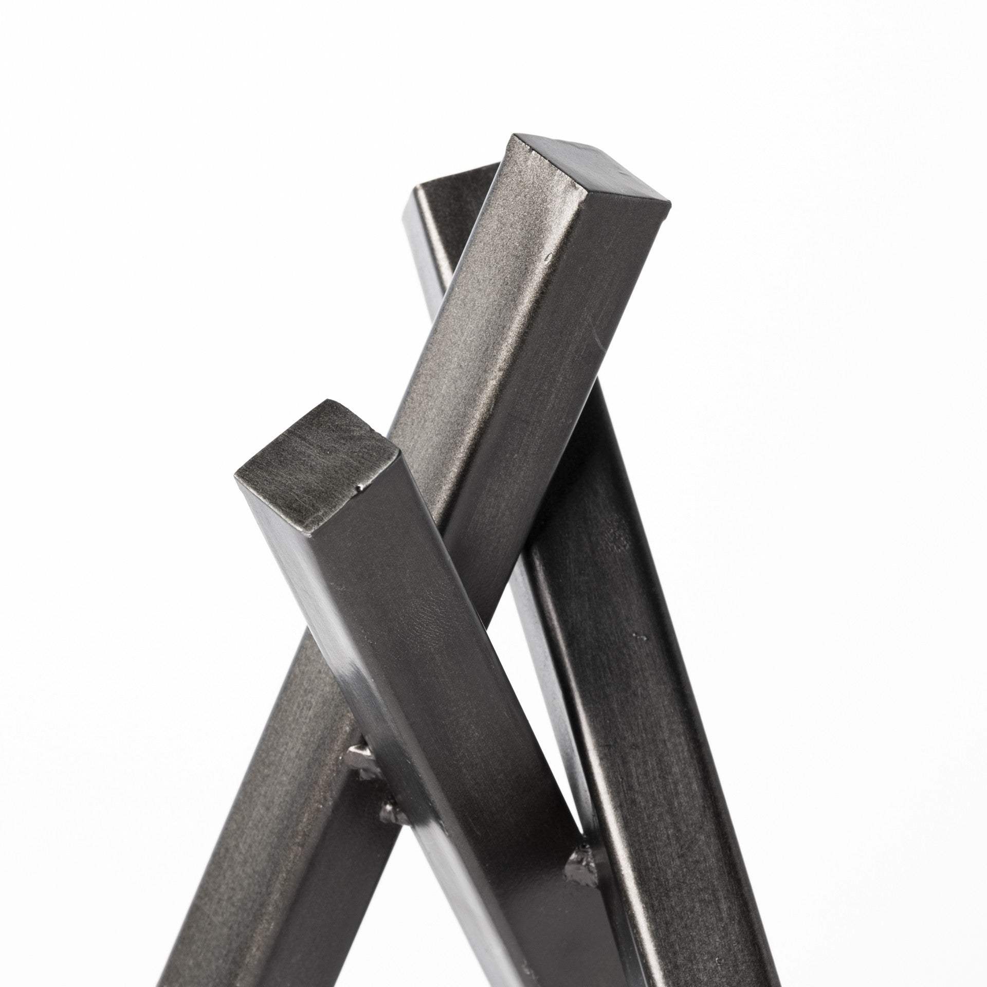 Petite Black Metal Geometric Decor Piece - Homeroots - Flyclothing LLC