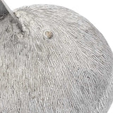 Off White Resin Bent Bird Sculpture - Homeroots - Flyclothing LLC