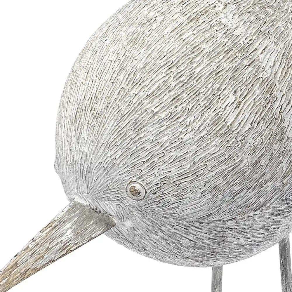 Off White Resin Bird Sculpture - Homeroots - Flyclothing LLC
