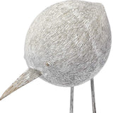 Off White Resin Bird Sculpture - Homeroots - Flyclothing LLC
