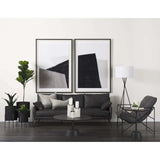 White Marble Geometric Square Sculpture - Homeroots - Flyclothing LLC