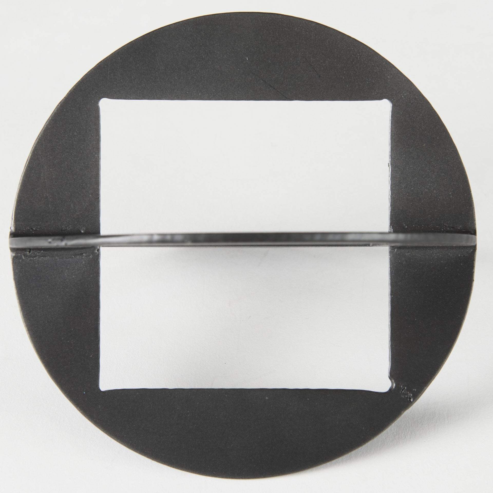 Petite Black Metal Geometric Decor Piece - Homeroots - Flyclothing LLC
