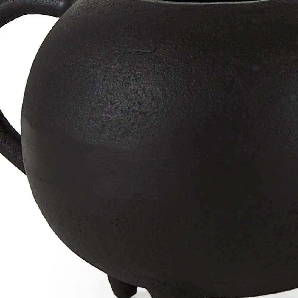 Black Matte Metal Italian Inspired Bowl - Homeroots - Flyclothing LLC