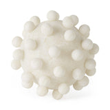 6" Ivory Knobby Nubs Resin Sphere - Homeroots - Flyclothing LLC