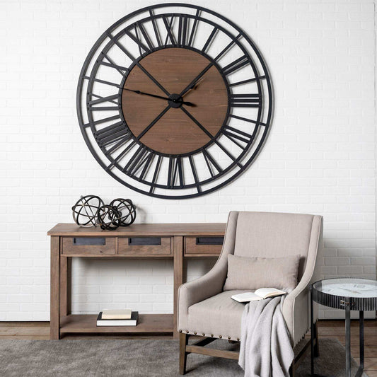 Black Metal Circular Decorative Object - Homeroots - Flyclothing LLC