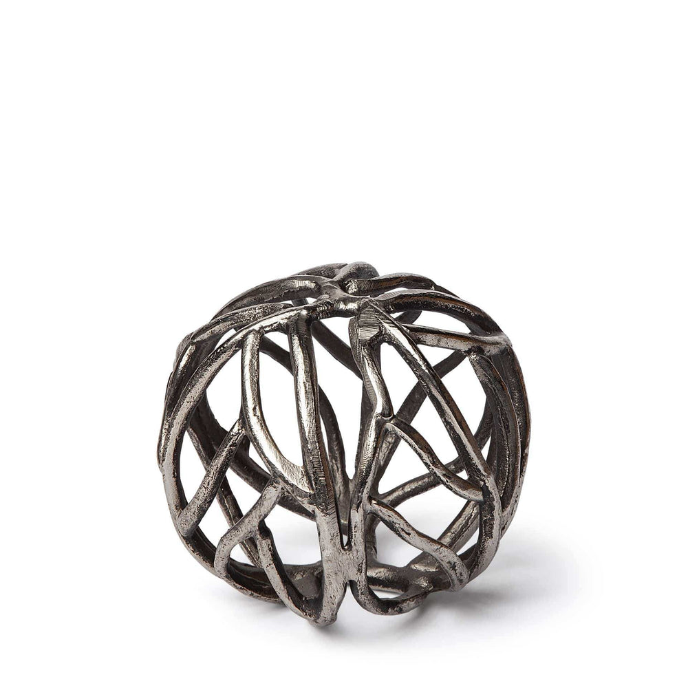 Petite Silver Metal Tree Branch Sculpture - Homeroots - Flyclothing LLC