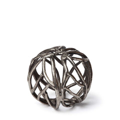 Petite Silver Metal Tree Branch Sculpture - Homeroots