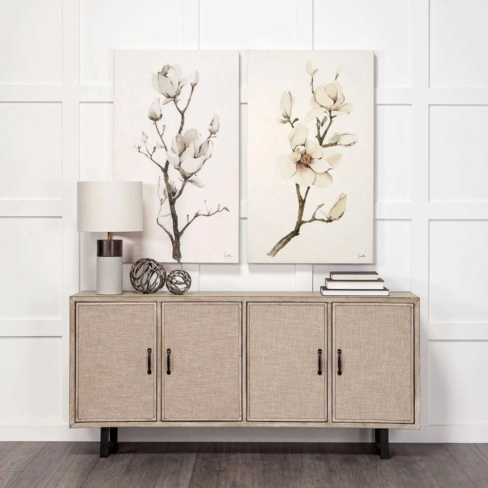 Petite Silver Metal Tree Branch Sculpture - Homeroots - Flyclothing LLC