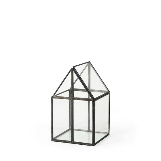 Petite House Shaped Glass Terrarium - Homeroots - Flyclothing LLC
