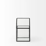 Petite House Shaped Glass Terrarium - Homeroots