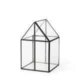 House Shaped Glass Terrarium - Homeroots