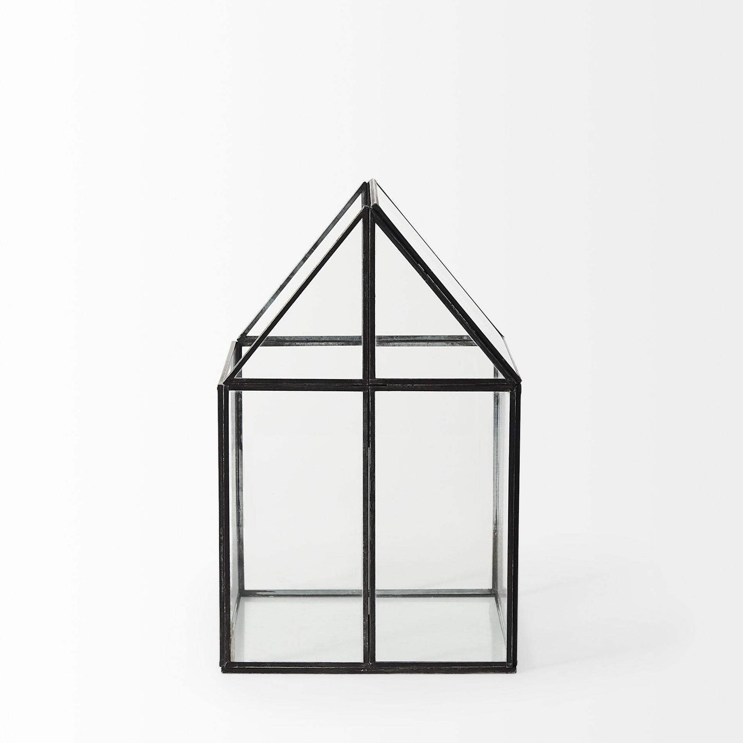 House Shaped Glass Terrarium - Homeroots - Flyclothing LLC