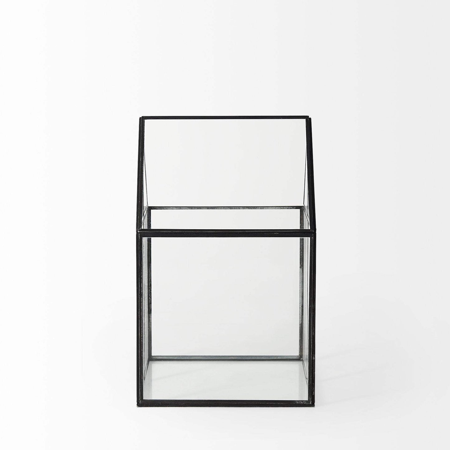 House Shaped Glass Terrarium - Homeroots - Flyclothing LLC