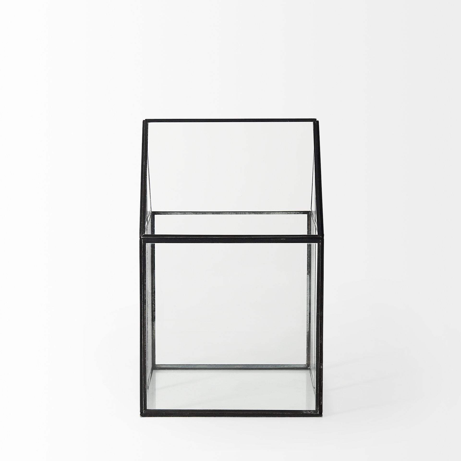 House Shaped Glass Terrarium - Homeroots - Flyclothing LLC