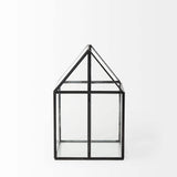 House Shaped Glass Terrarium - Homeroots - Flyclothing LLC