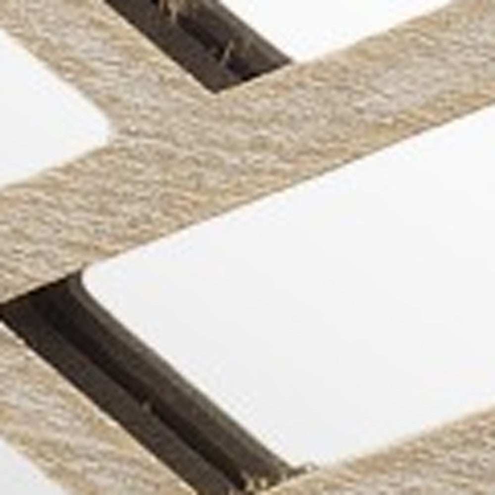 Set Of Two Off White Mirrored Wooden Boxes - Homeroots - Flyclothing LLC