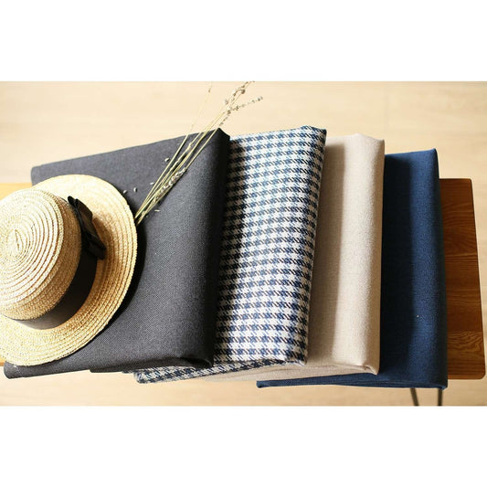 Set Of 4 Blue And Black Lumbar Pillow Covers - Homeroots