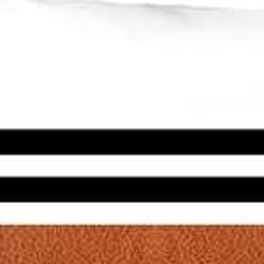 Set Of 4 Brown And Black Lumbar Pillow Covers - Homeroots
