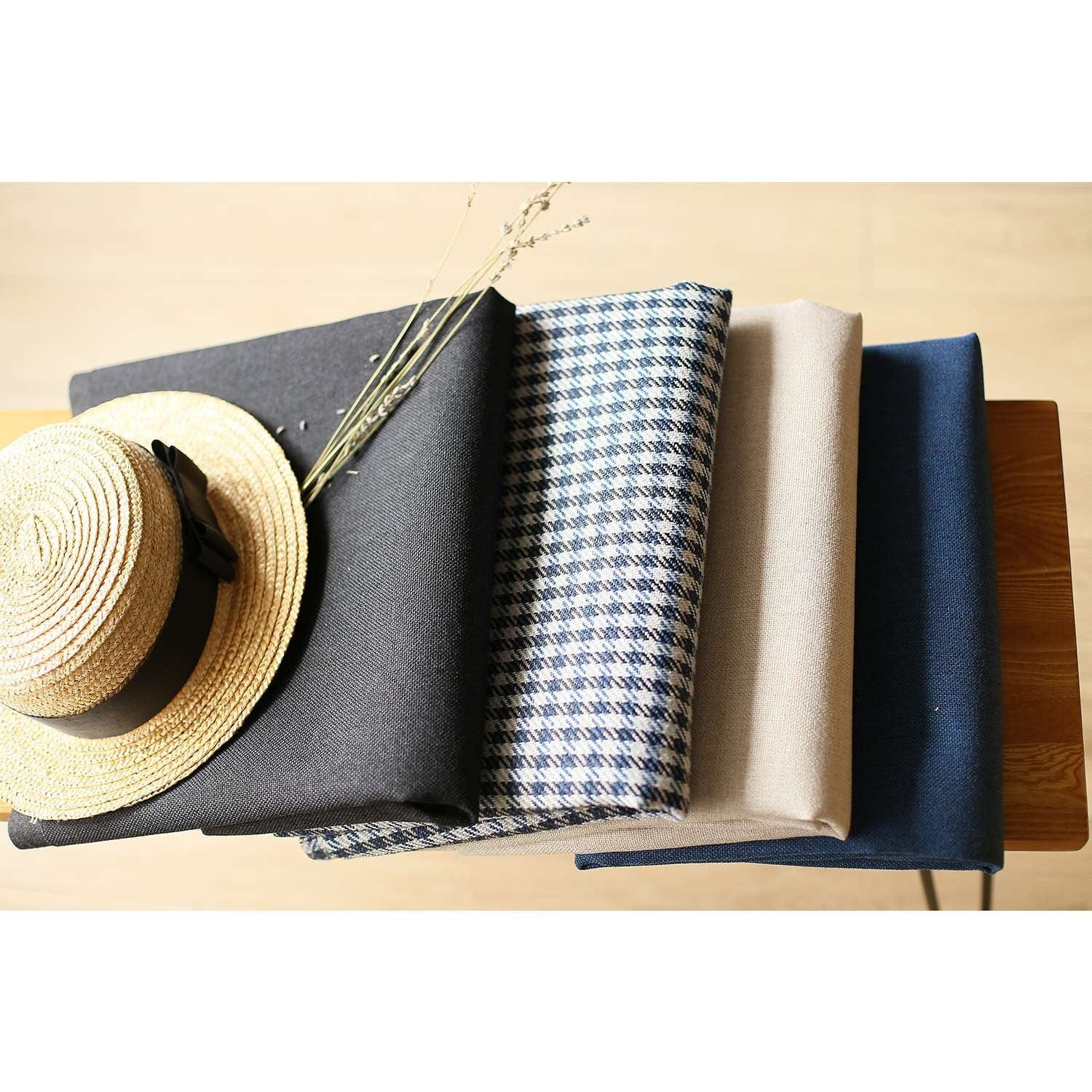 Set Of 2 Blue Geometric Lumbar Pillow Covers - Homeroots