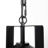 Industrial Black Metal Hanging Pendant Light - Homeroots - Flyclothing LLC