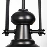 Industrial Black Metal Hanging Pendant Light - Homeroots - Flyclothing LLC