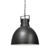 Black Lantern Metal Dimmable Ceiling Light With Black Shades - Homeroots