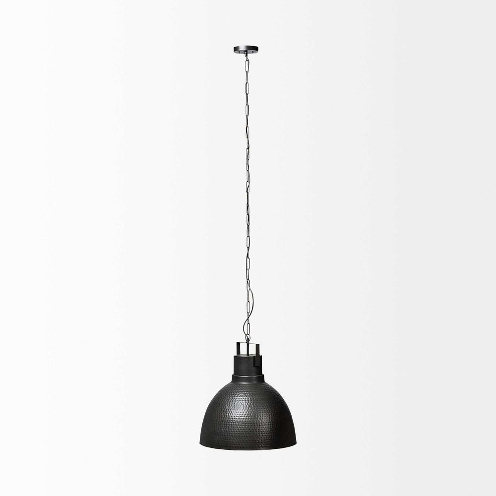 Black Lantern Metal Dimmable Ceiling Light With Black Shades - Homeroots - Flyclothing LLC