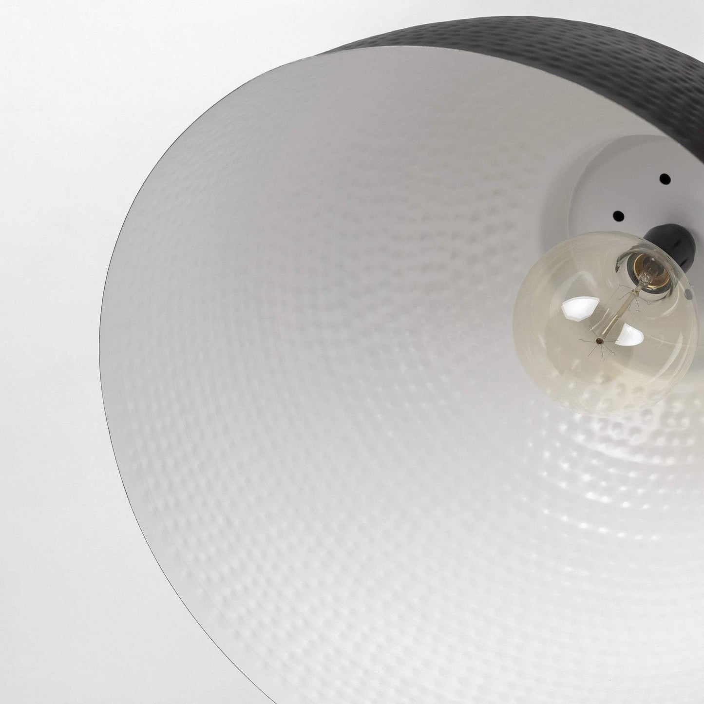 Black Lantern Metal Dimmable Ceiling Light With Black Shades - Homeroots - Flyclothing LLC